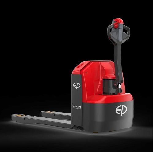 Transpaleta altas prestaciones conductor acompañante